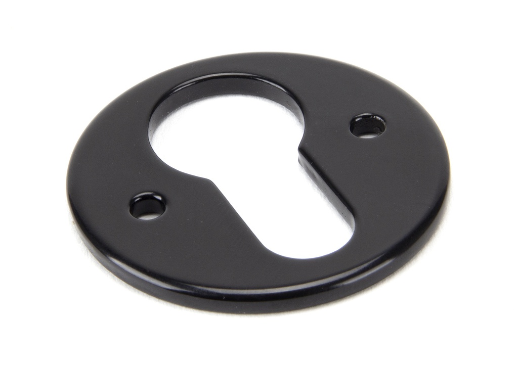 Black Regency Euro Escutcheon - 92074