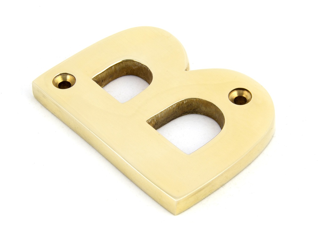 Polished Brass Letter B - 83801B