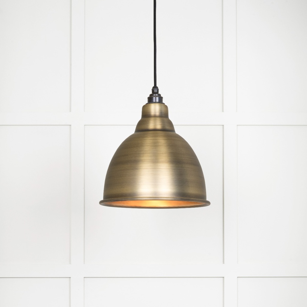 Aged Brass Brindley Pendant - 49497