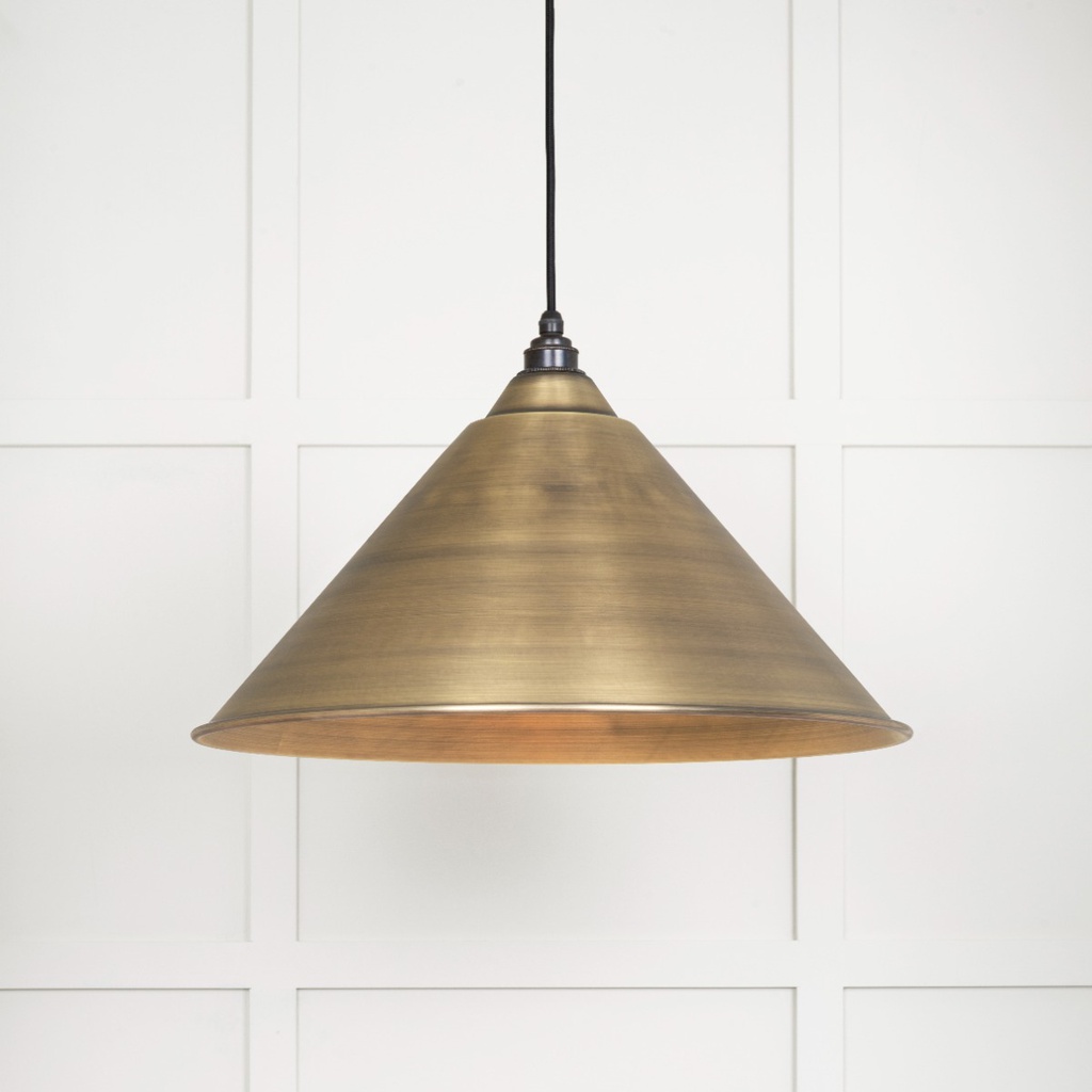 Aged Brass Hockley Pendant - 49499