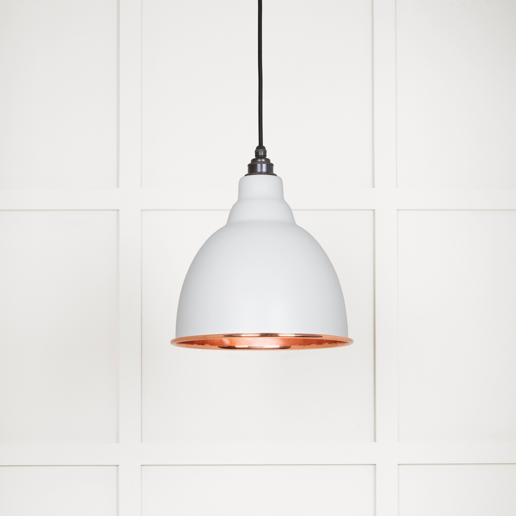 Smooth Copper Brindley Pendant in Flock - 49500SF