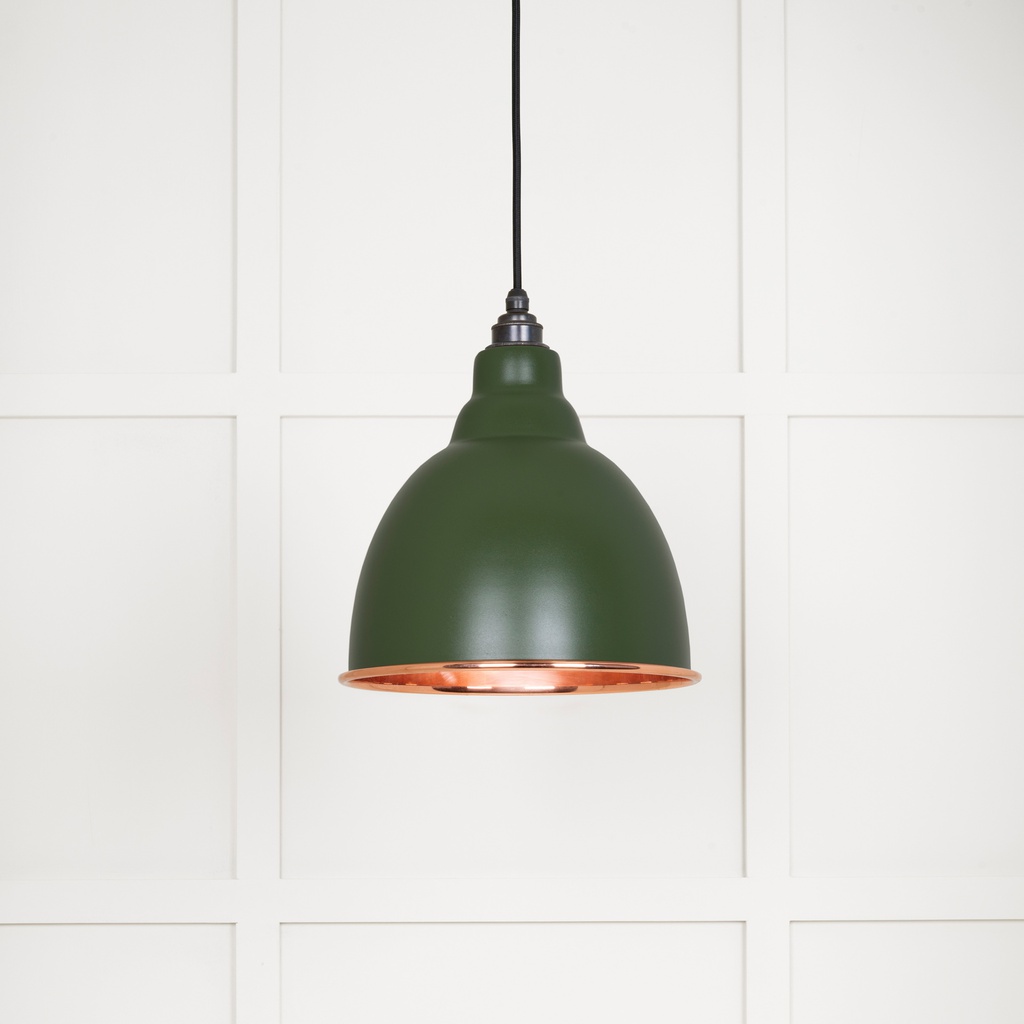 Smooth Copper Brindley Pendant in Heath - 49500SH