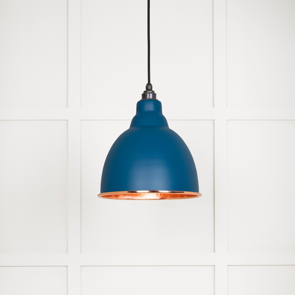 Hammered Copper Brindley Pendant in Upstream - 49500U