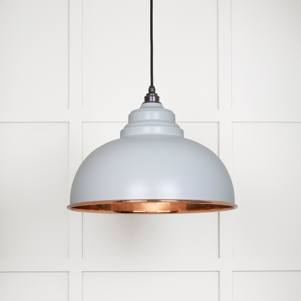 Smooth Copper Harborne Pendant in Birch - 49501SBI