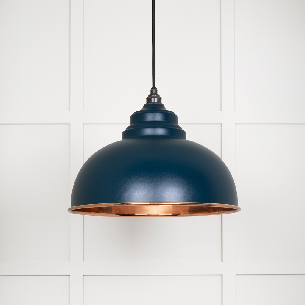 Smooth Copper Harborne Pendant in Dusk - 49501SDU