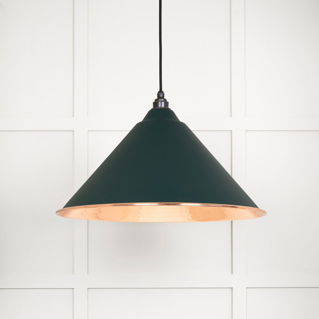 Hammered Copper Hockley Pendant in Dingle - 49503DI