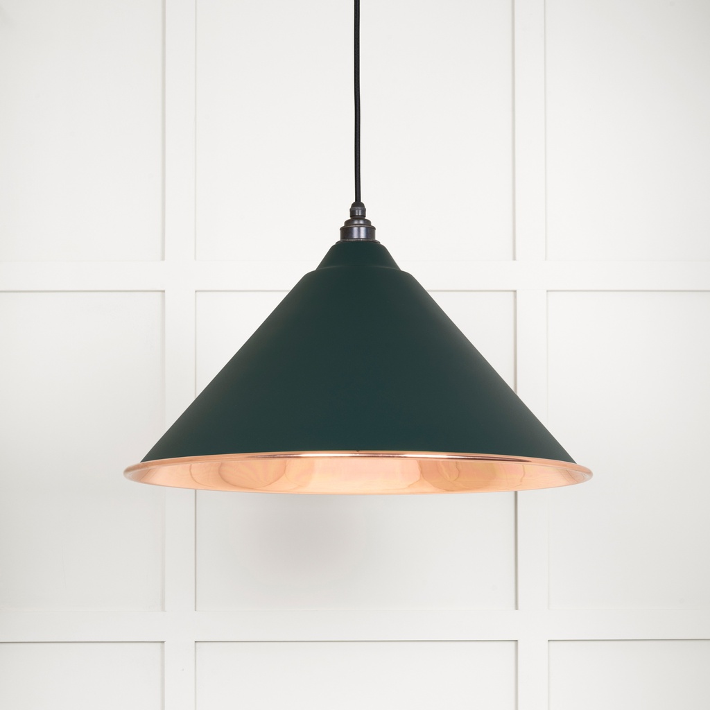 Smooth Copper Hockley Pendant in Dingle - 49503SDI