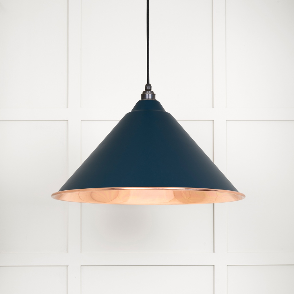 Smooth Copper Hockley Pendant in Dusk - 49503SDU