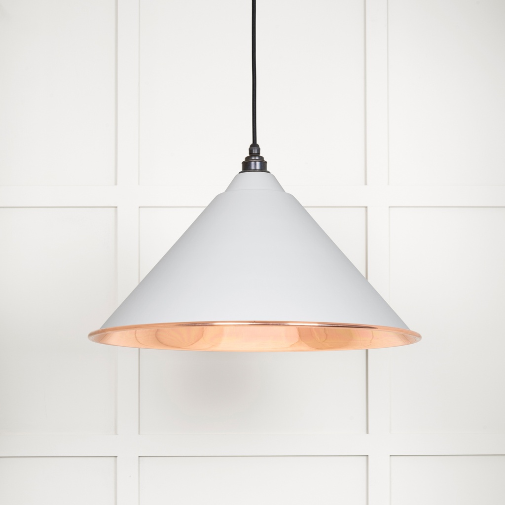 Smooth Copper Hockley Pendant in Flock - 49503SF