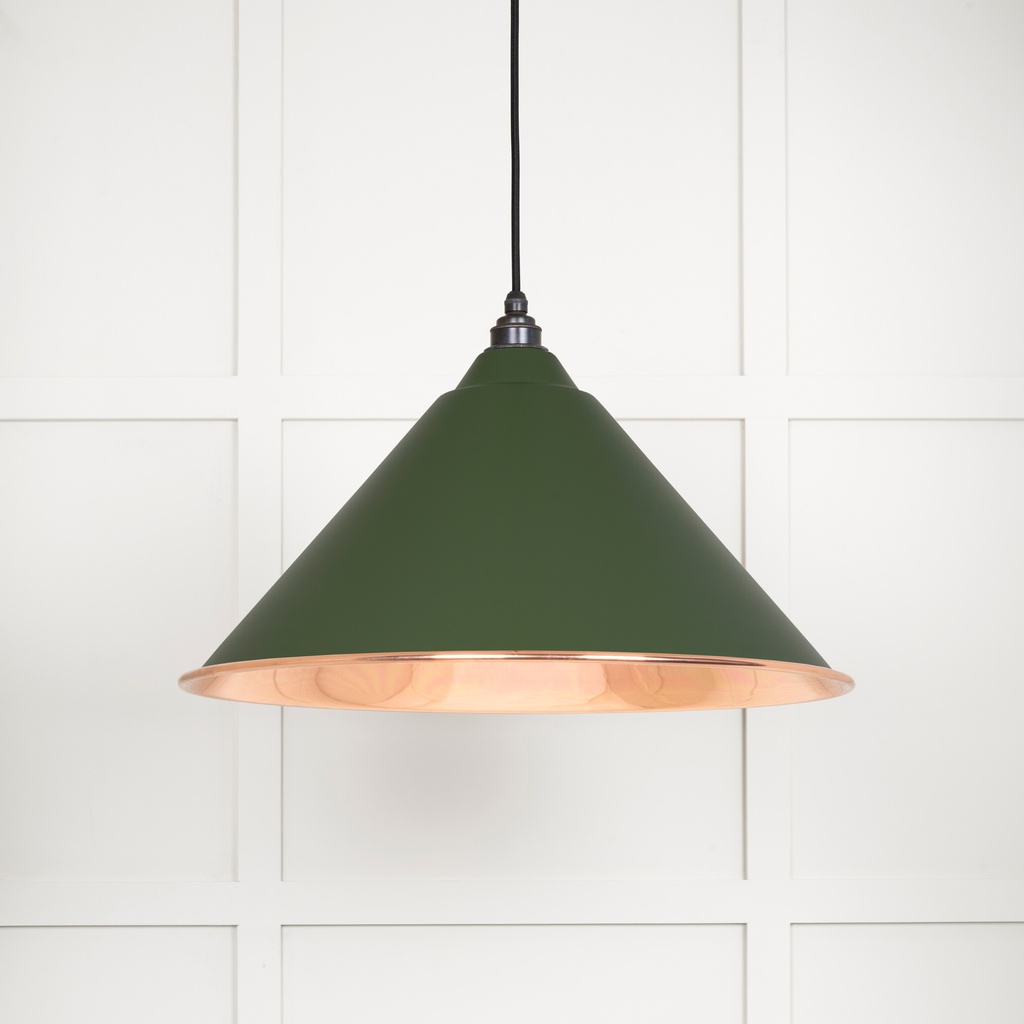 Smooth Copper Hockley Pendant in Heath - 49503SH