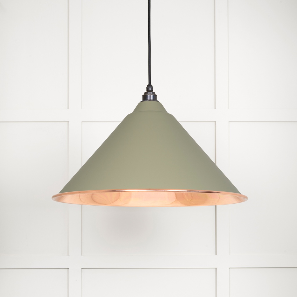 Smooth Copper Hockley Pendant in Tump - 49503STU