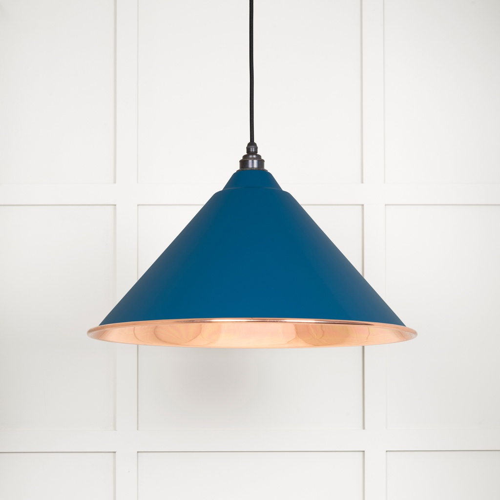 Smooth Copper Hockley Pendant in Upstream - 49503SU