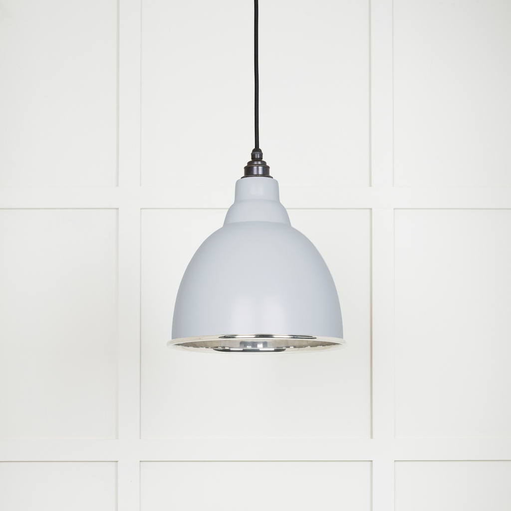 Smooth Nickel Brindley Pendant in Birch - 49504BI