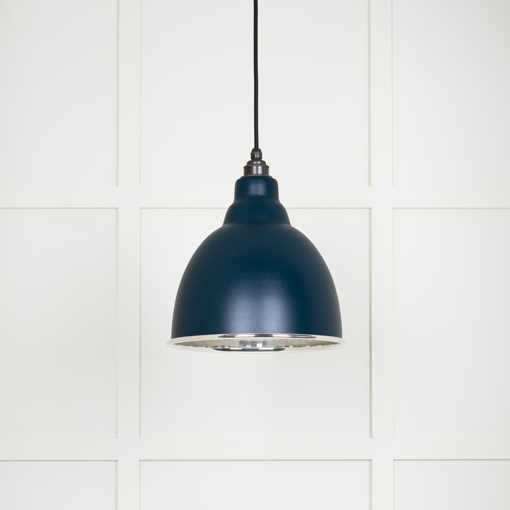 Smooth Nickel Brindley Pendant in Dusk - 49504DU