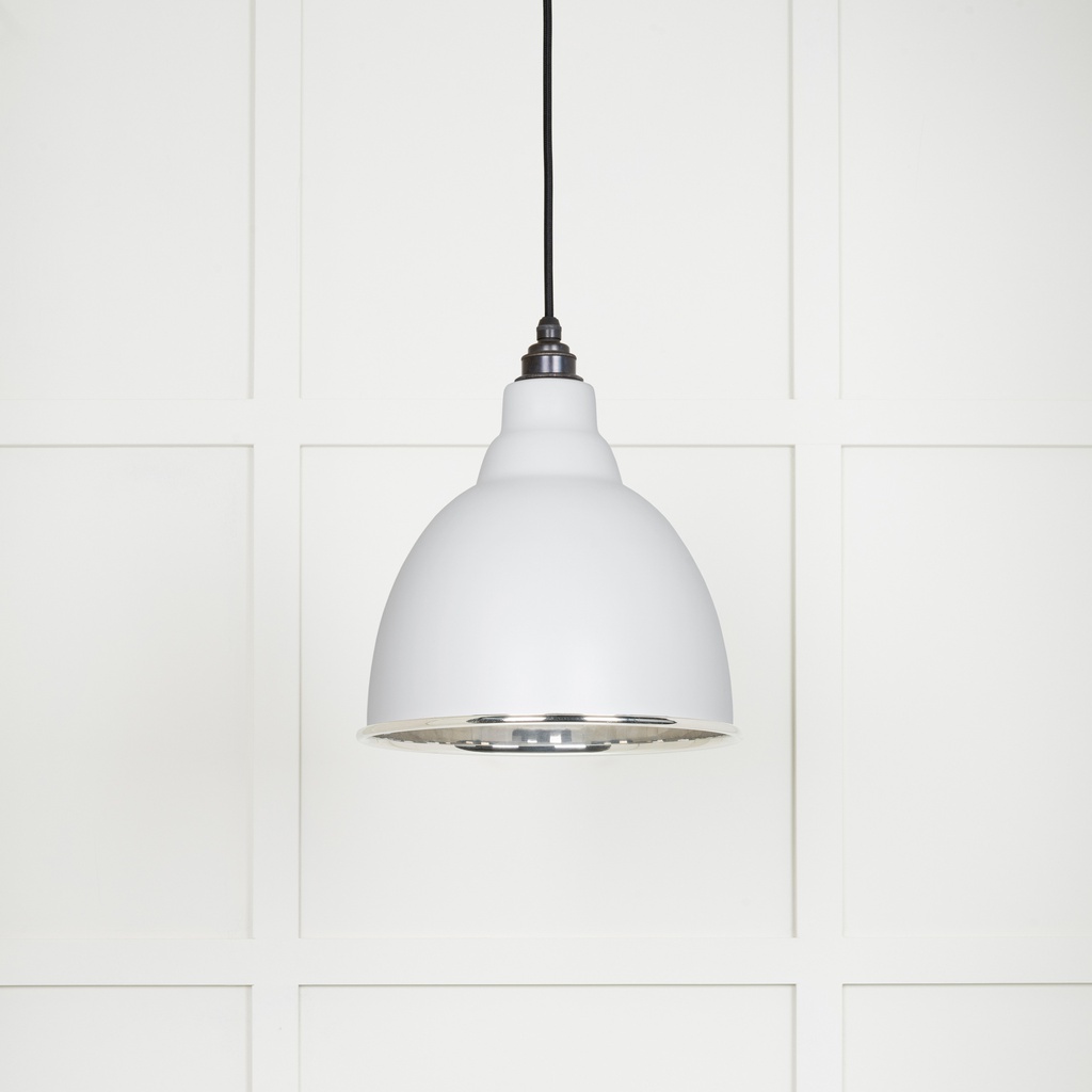 Smooth Nickel Brindley Pendant in Flock - 49504F