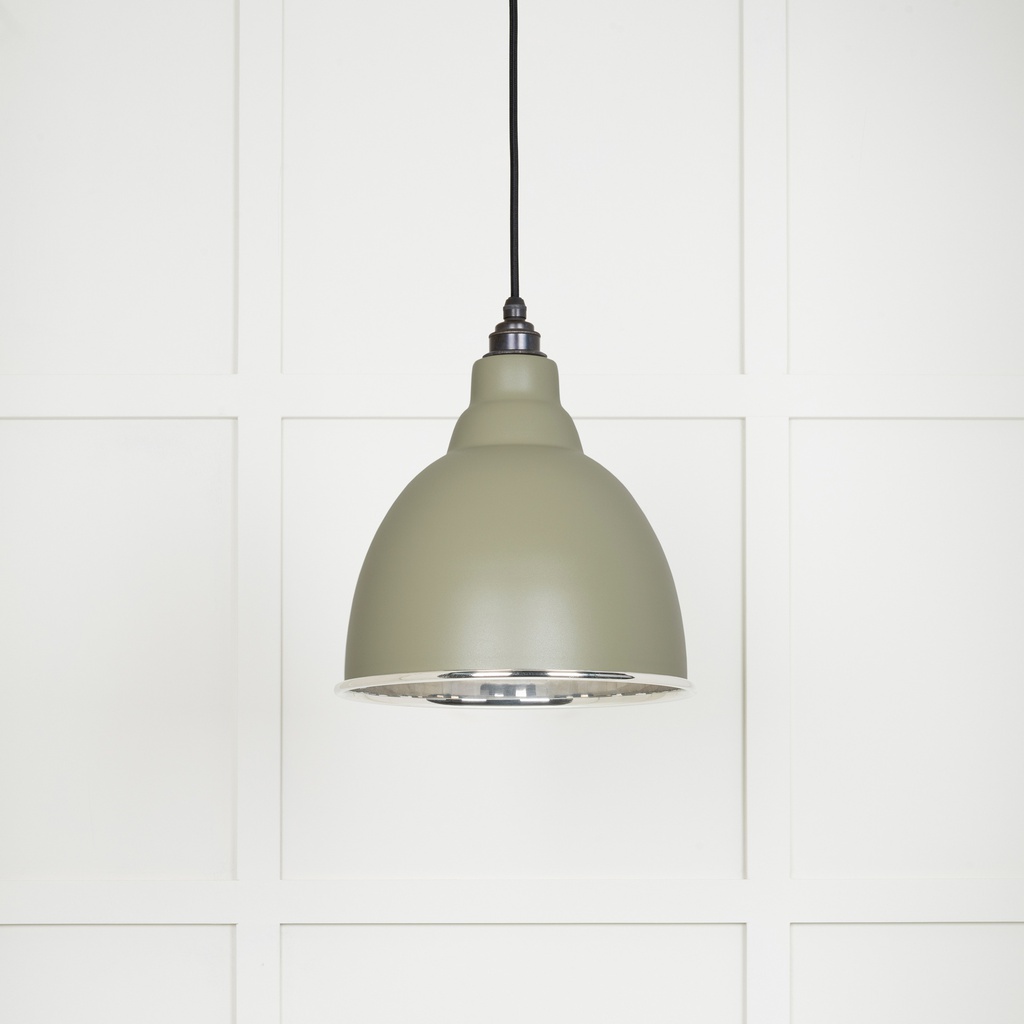 Smooth Nickel Brindley Pendant in Tump - 49504TU