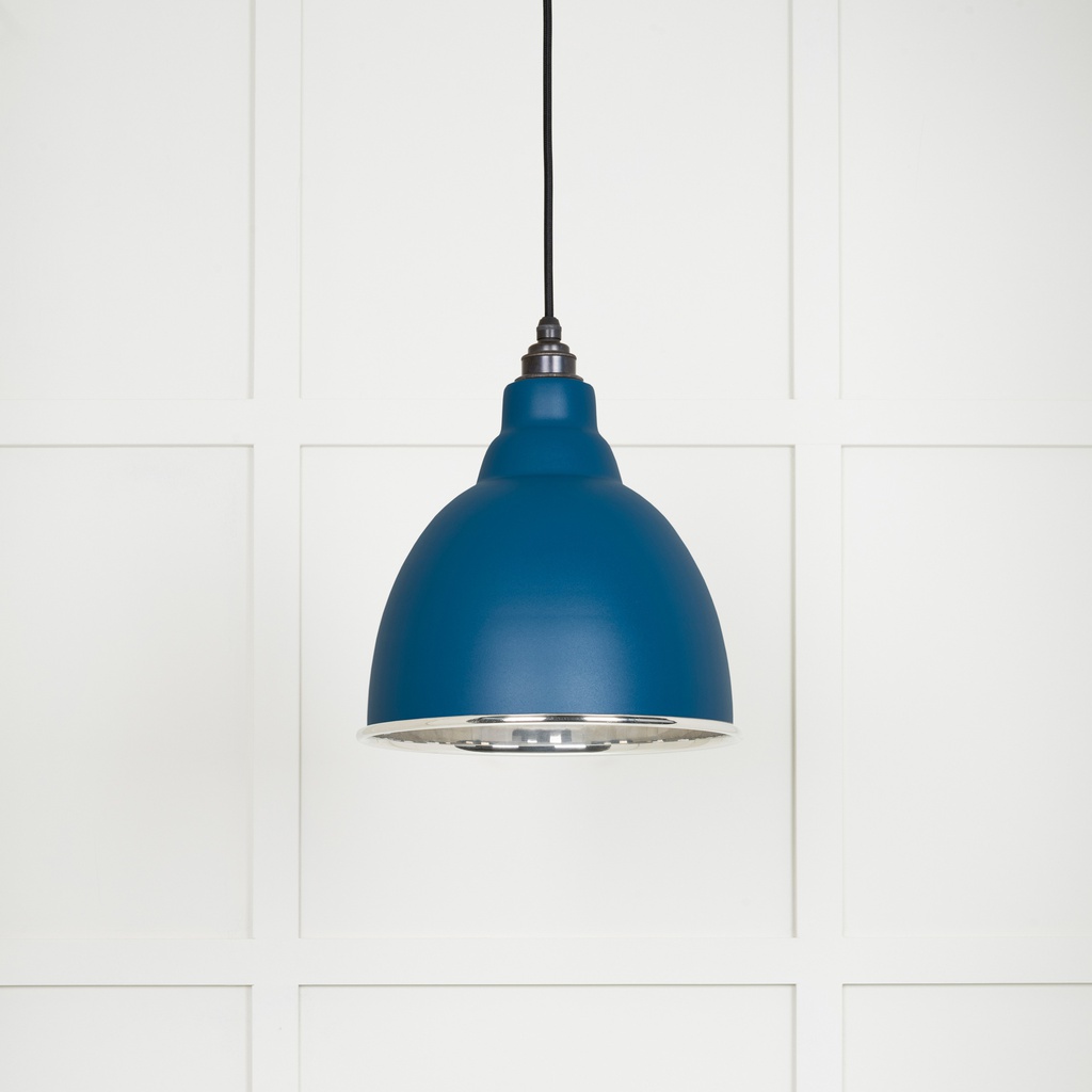 Smooth Nickel Brindley Pendant in Upstream - 49504U