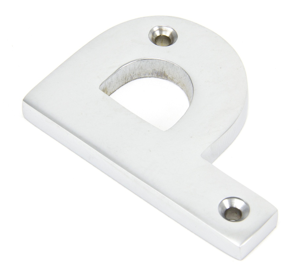 Satin Chrome Letter P - 83804P