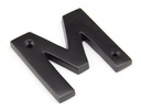 Aged Bronze Letter M - 92030M