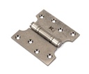 Pewter 4" x 2" x 4" Parliament Hinge (pair) ss - 33044
