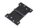 Black 4&quot; x 4&quot; x 6&quot; Parliament Hinge (pair) ss - 33047