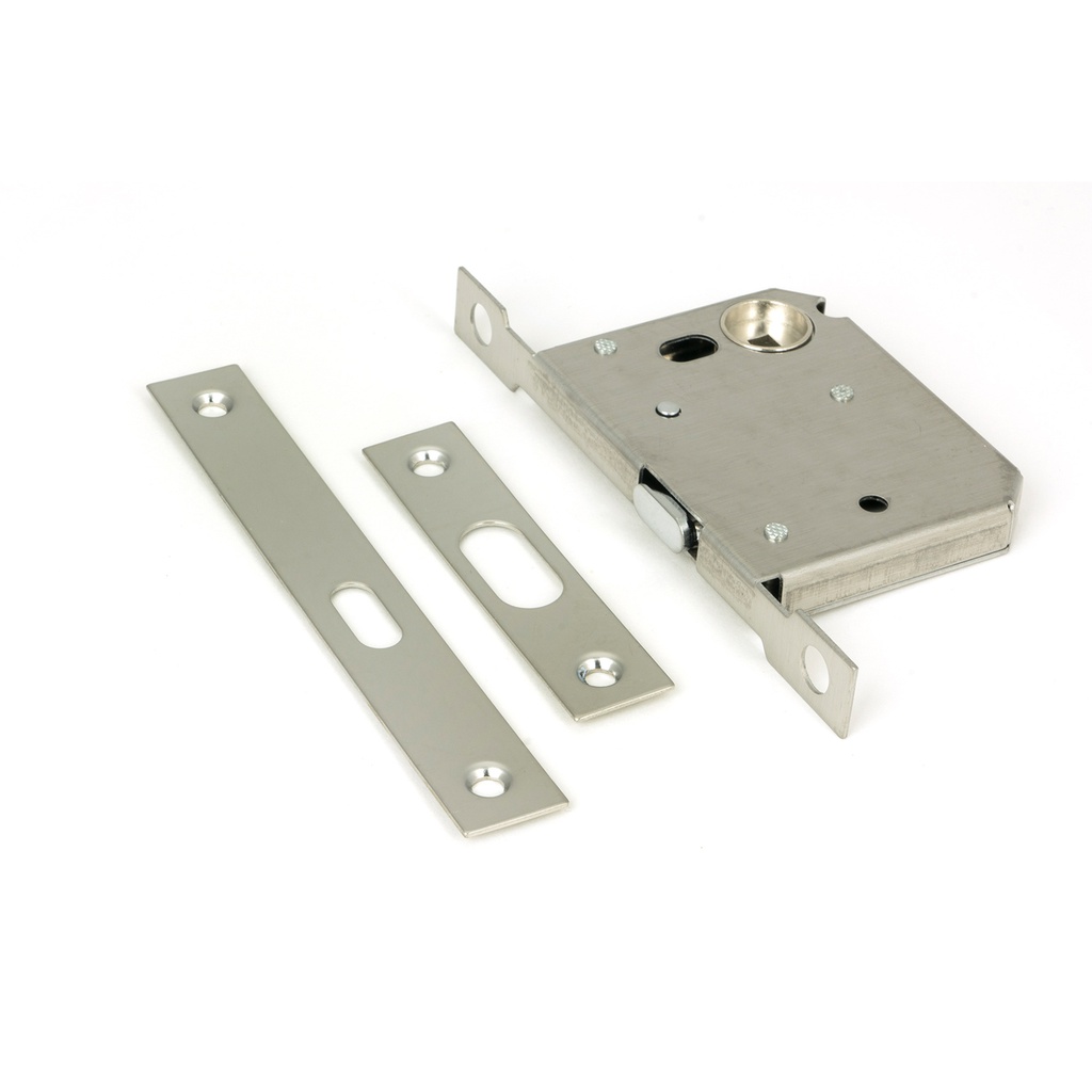 Polished Nickel 50mm Sliding Door Lock - 50663