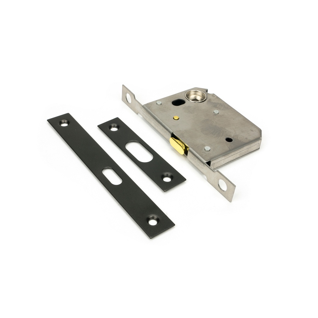 Aged Bronze 50mm Sliding Door Lock - 50745