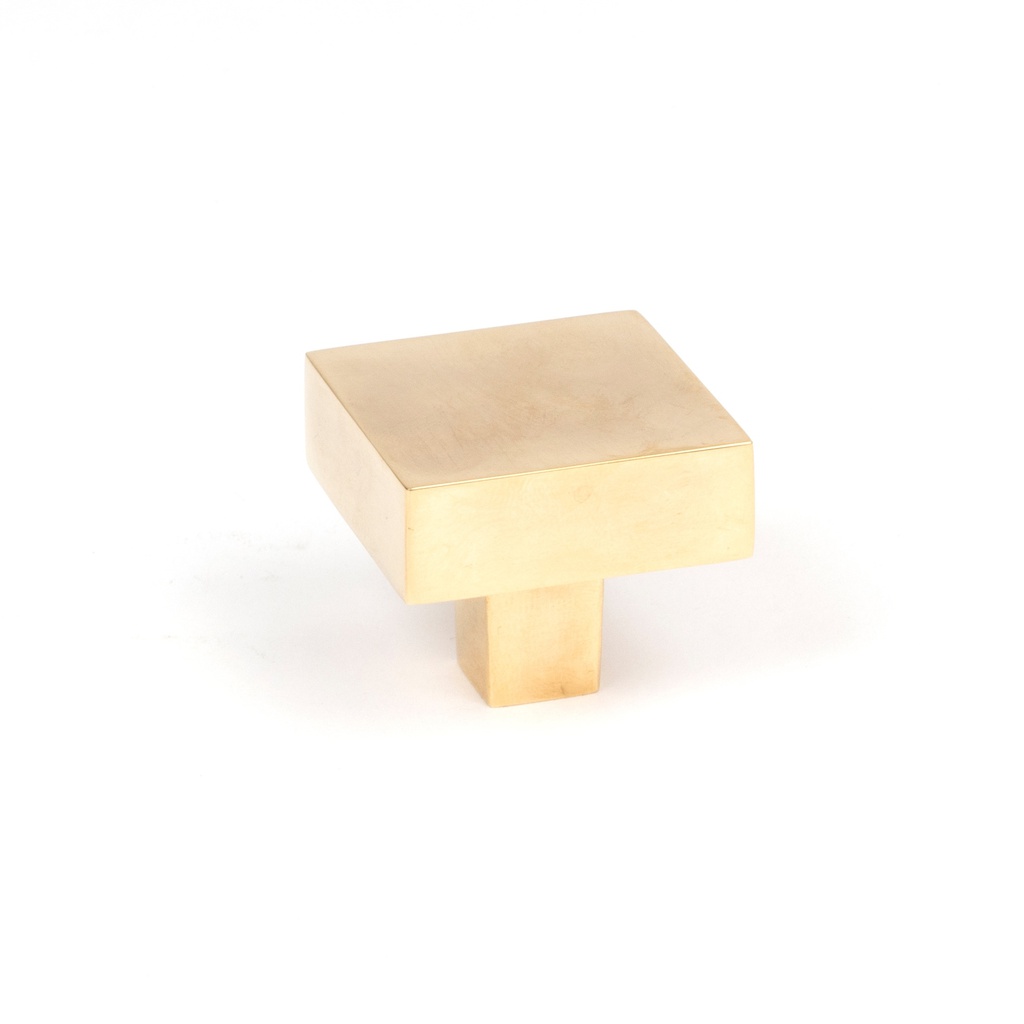 Aged Brass Albers Cabinet Knob - 35mm - 50682