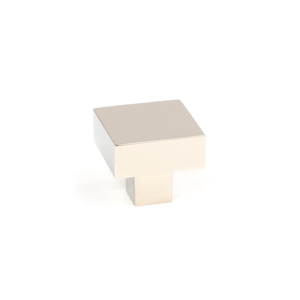 Polished Nickel Albers Cabinet Knob - 30mm - 50694