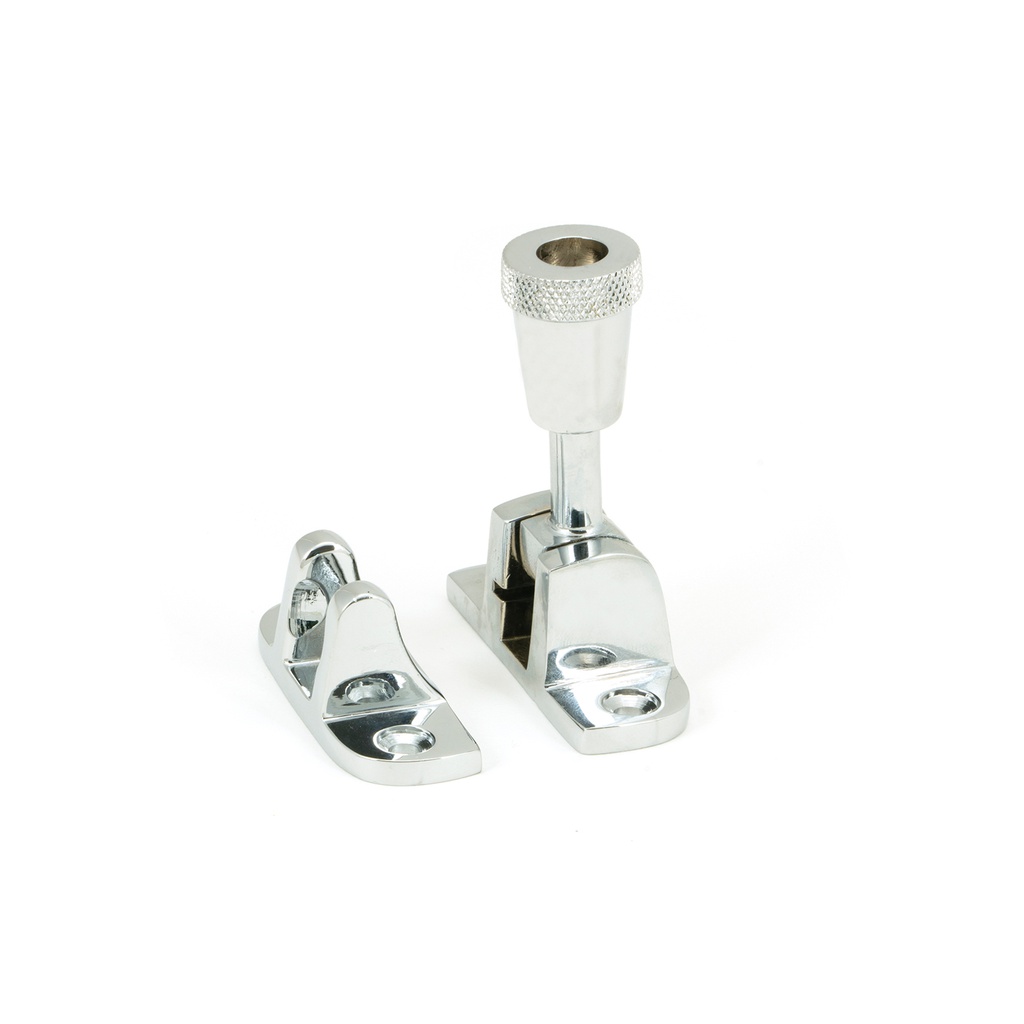 Polished Chrome Brompton Brighton Fastener (Radiused) - 45944