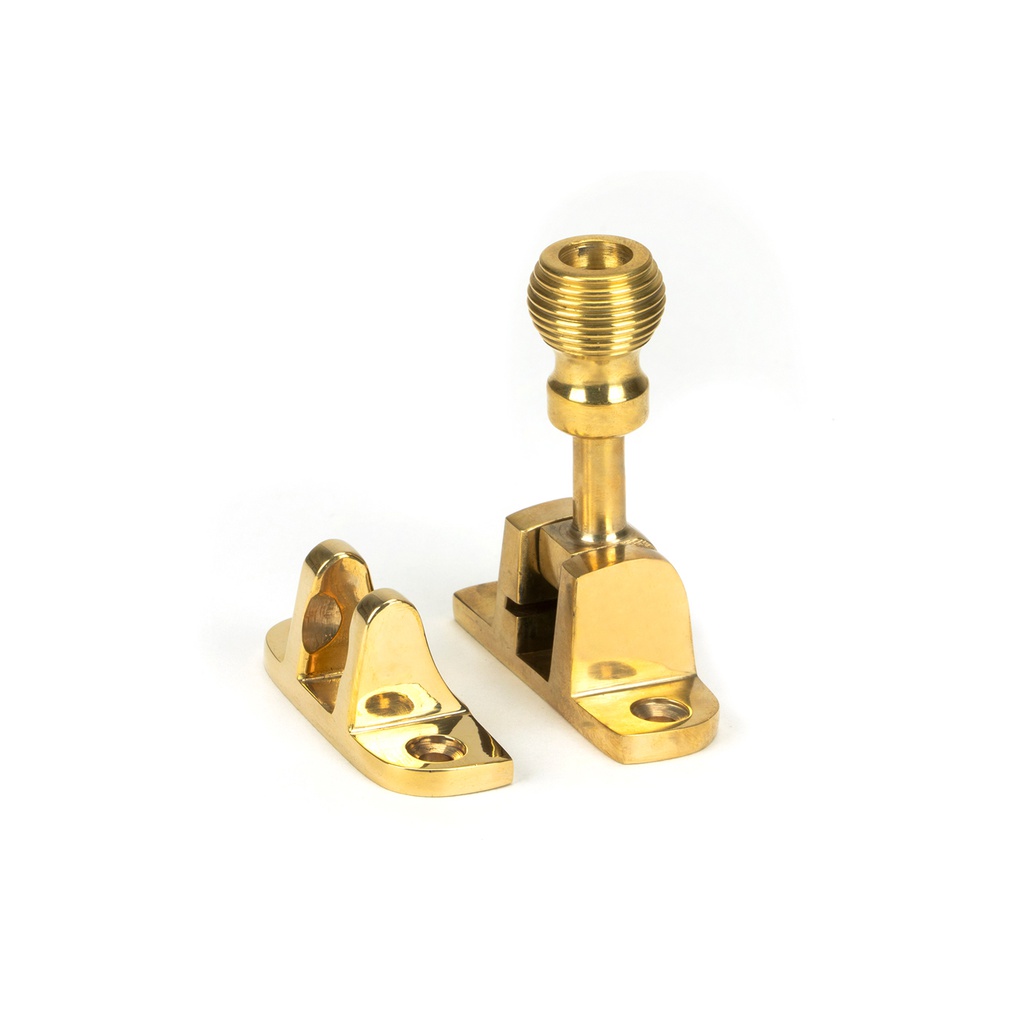 Polished Brass Beehive Brighton Fastener (Radiused) - 45952