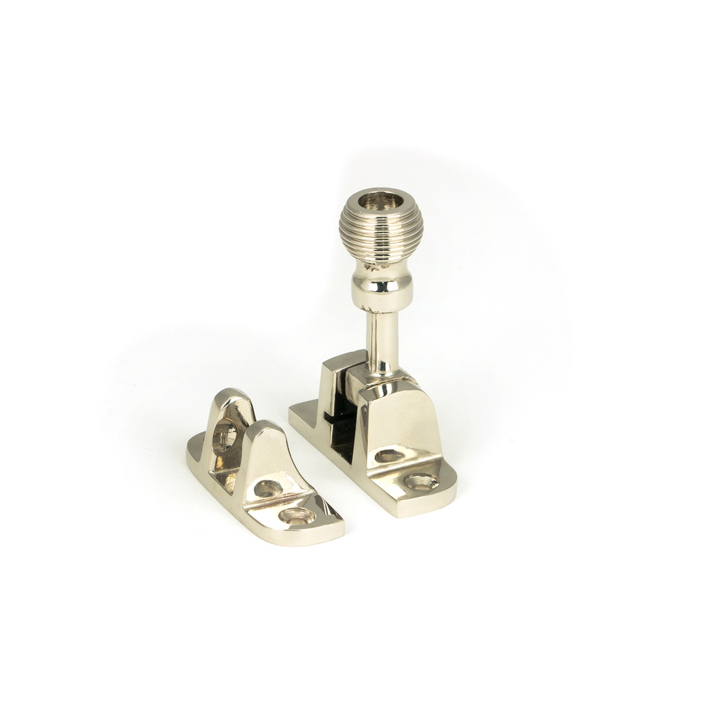 Polished Nickel Beehive Brighton Fastener (Radiused) - 45953