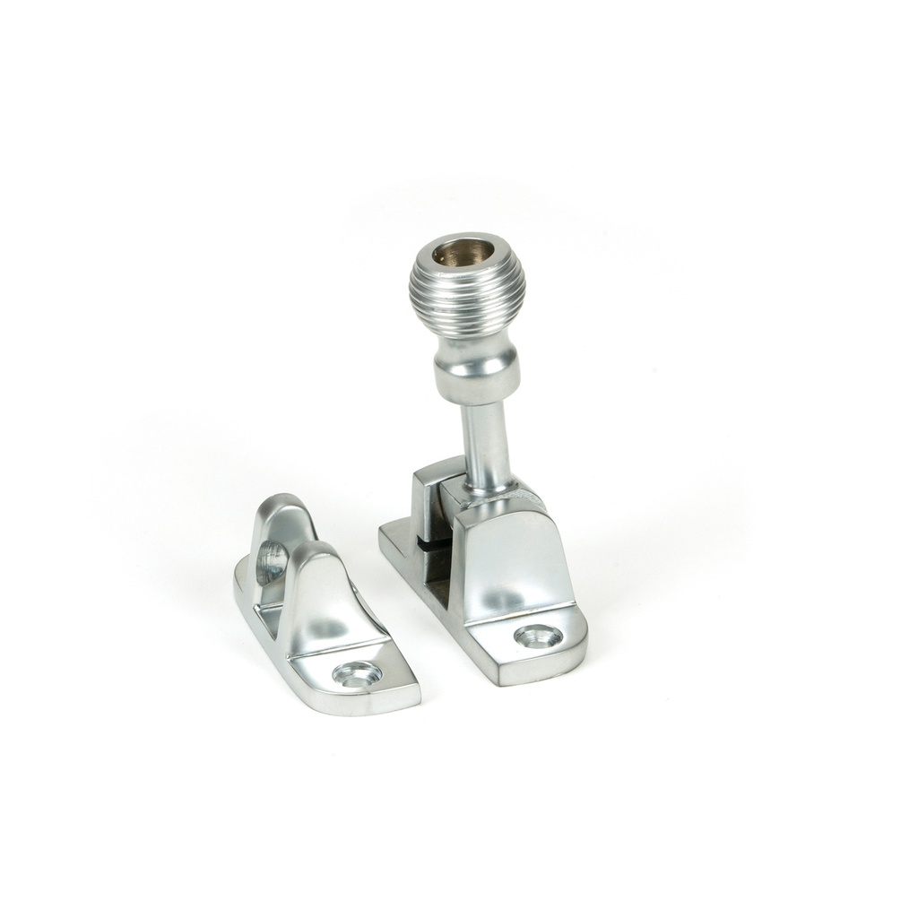 Satin Chrome Beehive Brighton Fastener (Radiused) - 45956