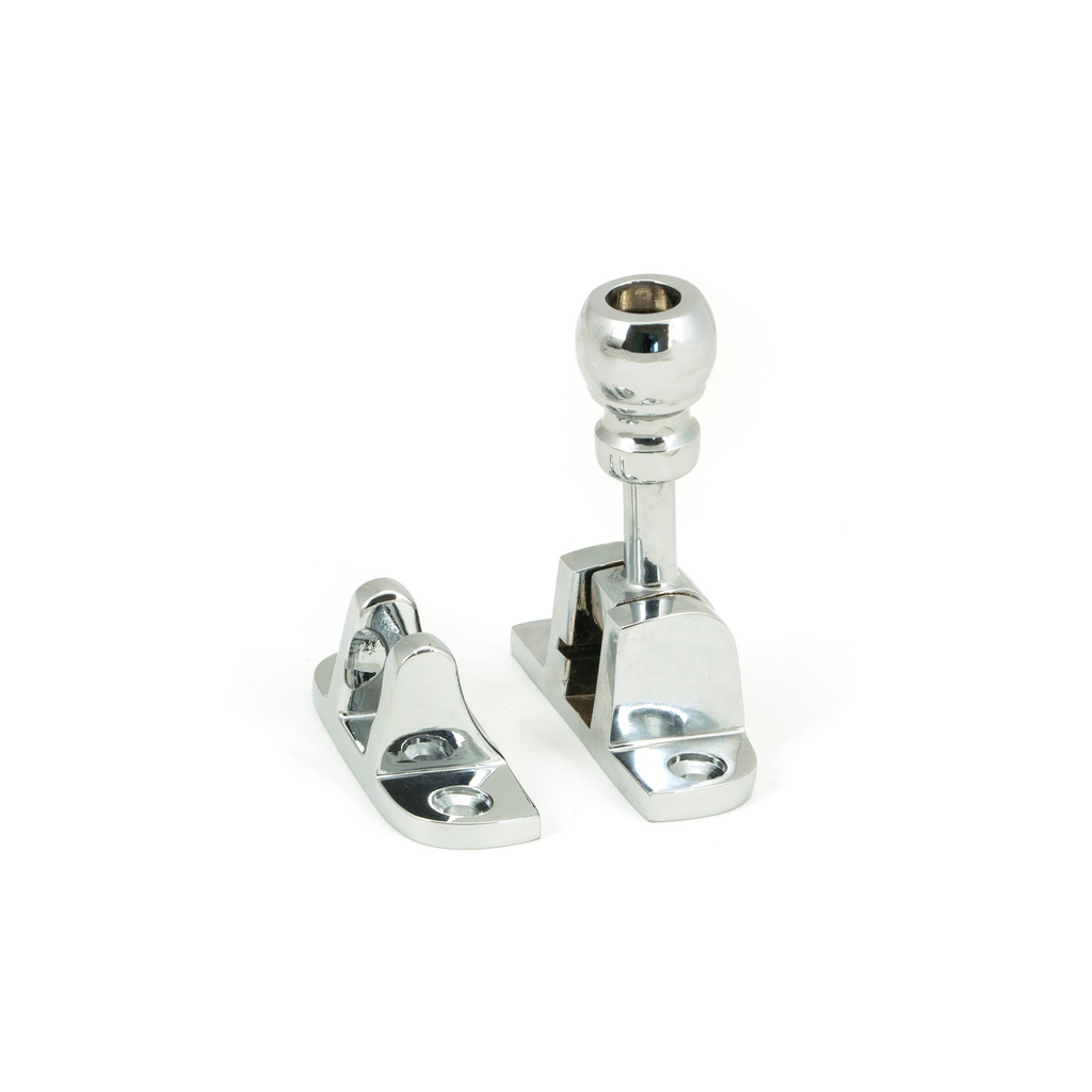 Polished Chrome Mushroom Brighton Fastener (Radiused) - 45959