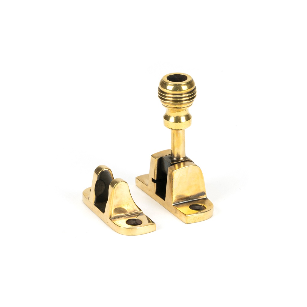 Aged Brass Prestbury Brighton Fastener (Radiused) - 83931