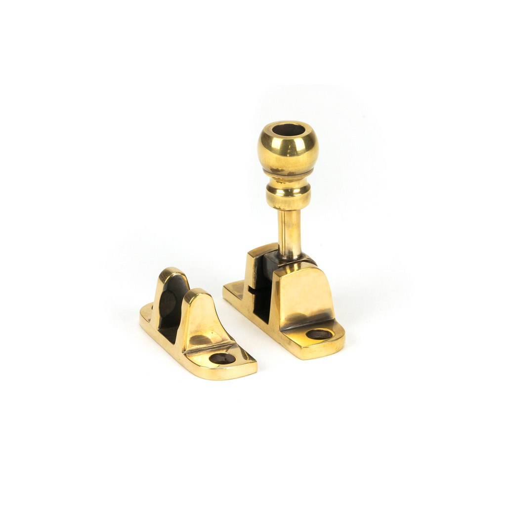 Aged Brass Mushroom Brighton Fastener (Radiused) - 83933