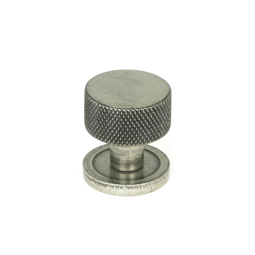 Pewter Brompton Cabinet Knob - 25mm (Plain) - 46842