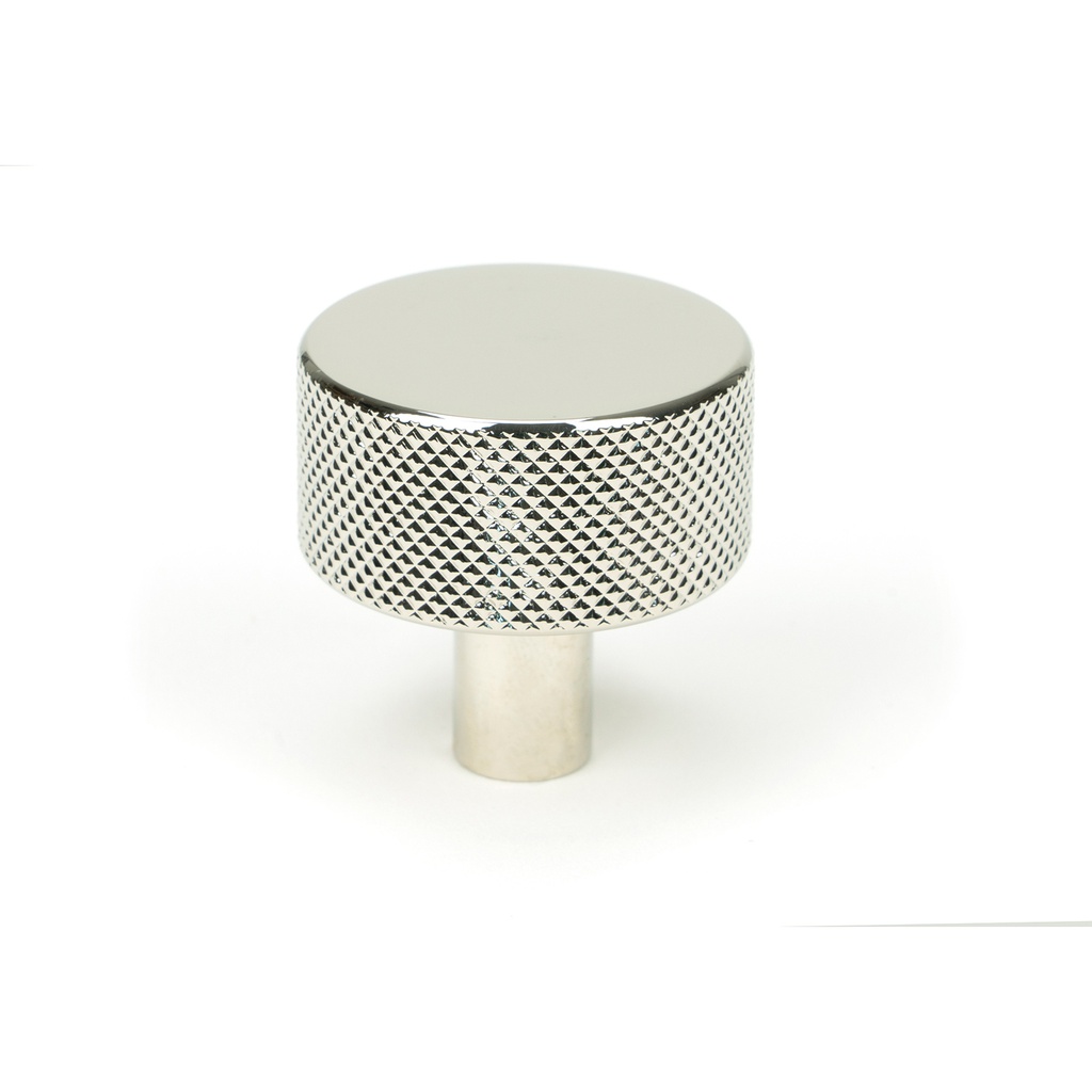 Polished Nickel Brompton Cabinet Knob - 32mm (No rose) - 46863