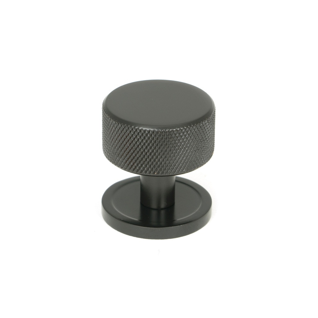 Aged Bronze Brompton Cabinet Knob - 32mm (Plain) - 46866