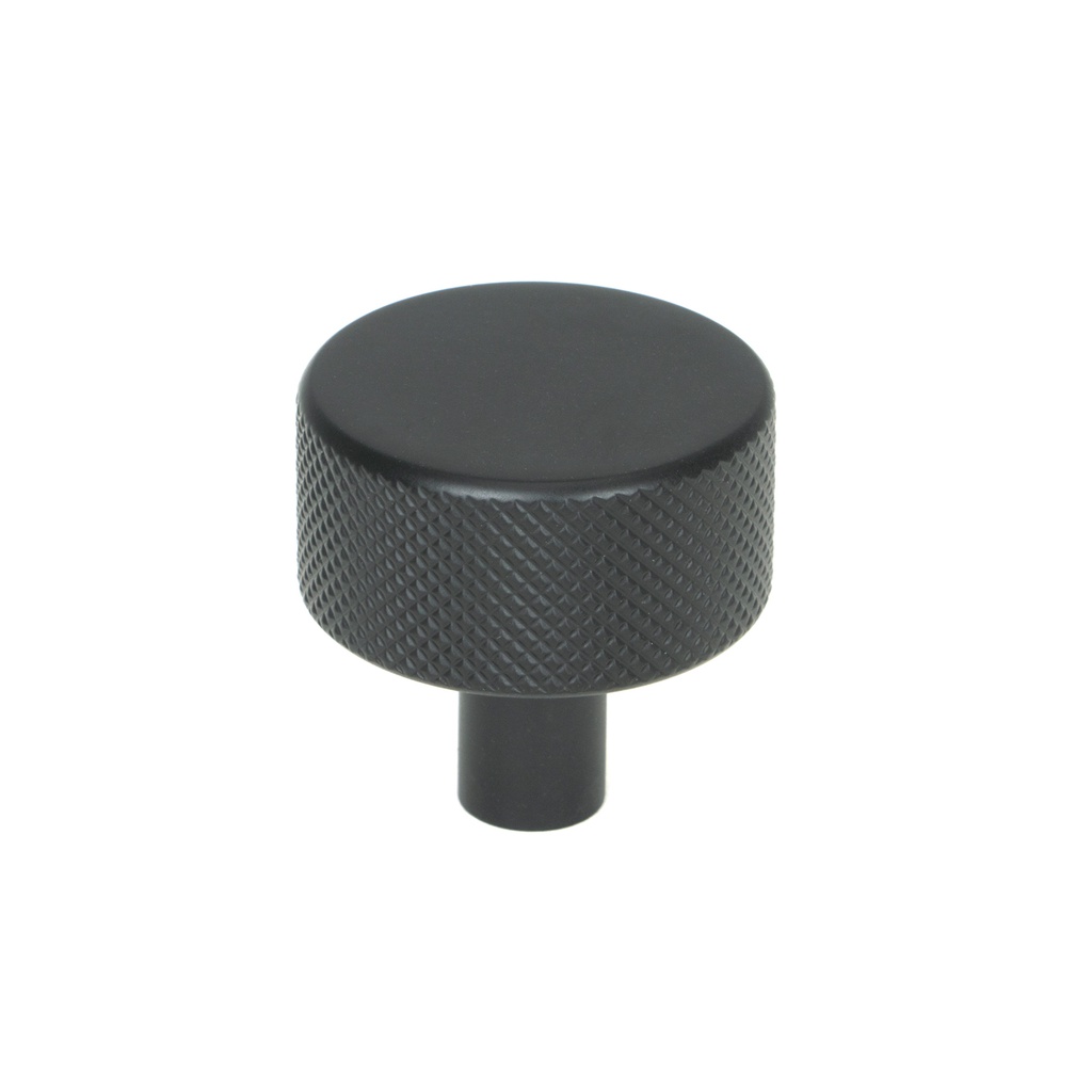 Matt Black Brompton Cabinet Knob - 32mm (No rose) - 46879