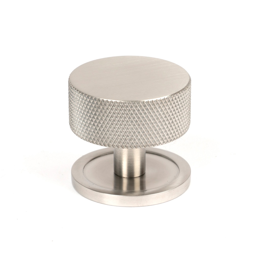 Satin SS (304) Brompton Cabinet Knob - 38mm (Plain) - 47096