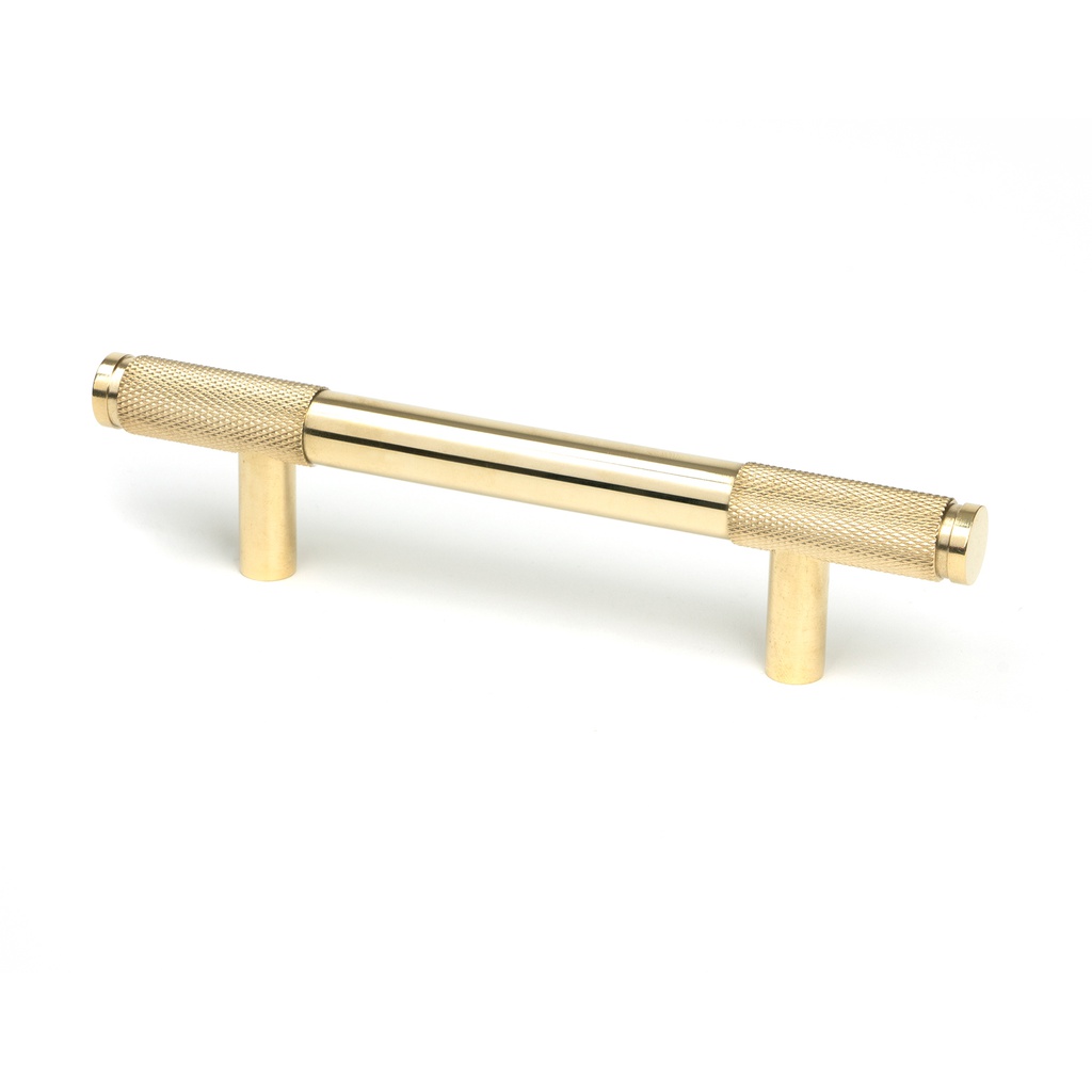 Polished Brass Half Brompton Pull Handle - Small - 46864