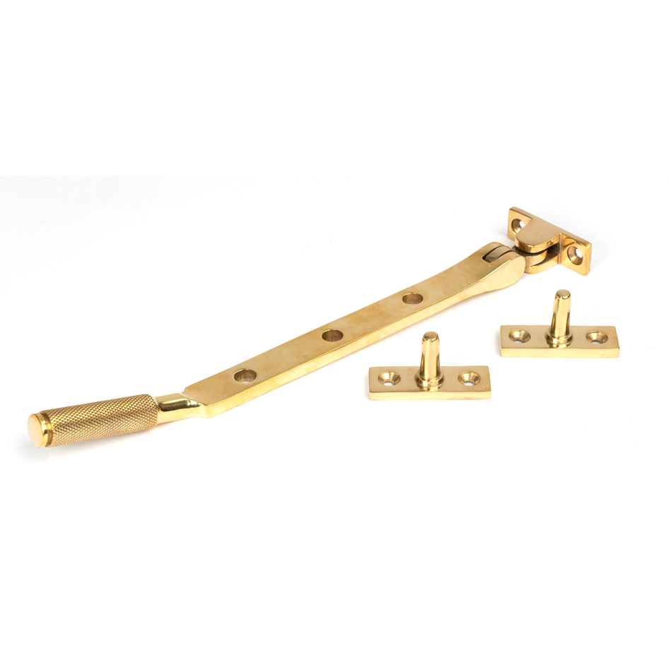 Polished Brass 8&quot; Brompton Stay - 50615