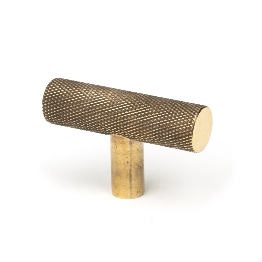 Aged Brass Brompton T-Bar - 50569
