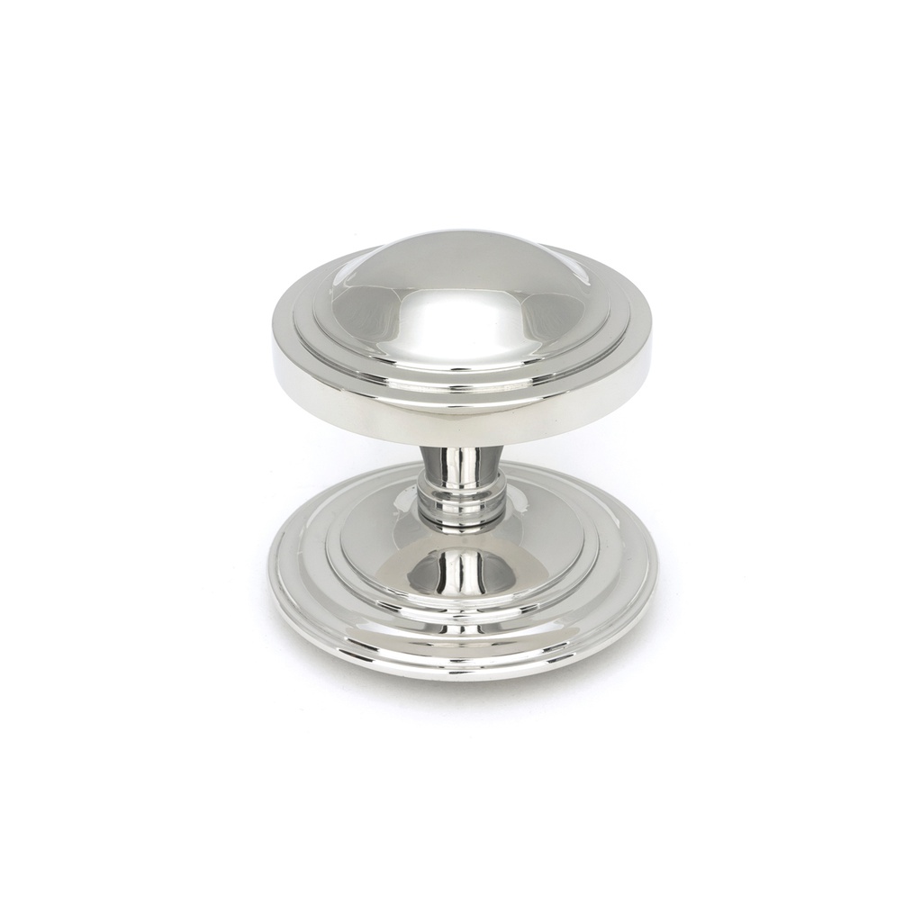 Polished Marine SS (316) Art Deco Centre Door Knob - 49807