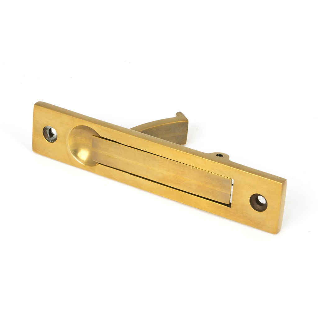 Aged Brass 125mm x 25mm Edge Pull - 48332