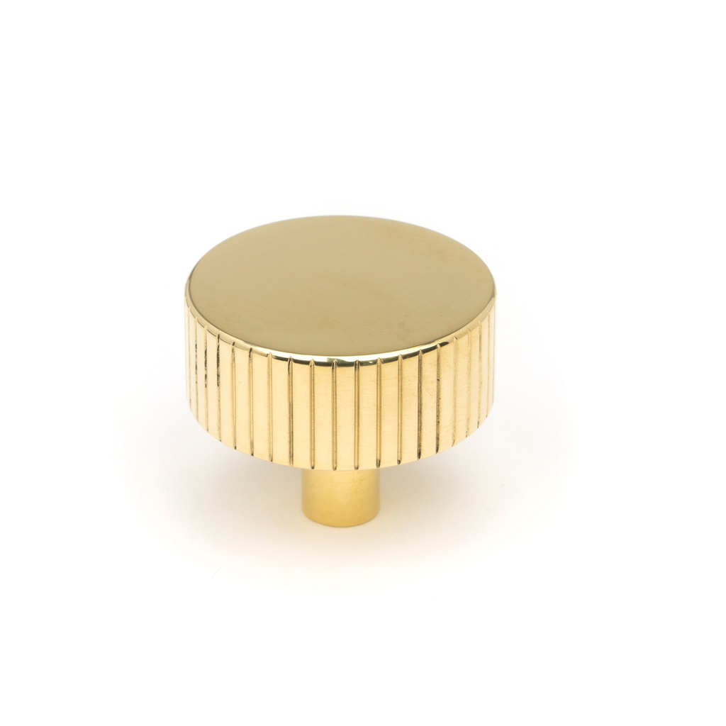 Polished Brass Judd Cabinet Knob - 38mm (No Rose) - 50368