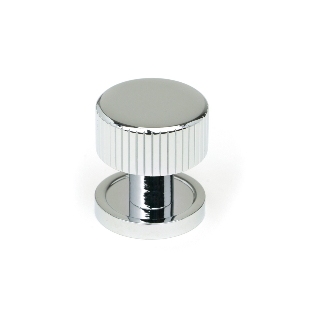 Polished Chrome Judd Cabinet Knob - 25mm (Plain) - 50376