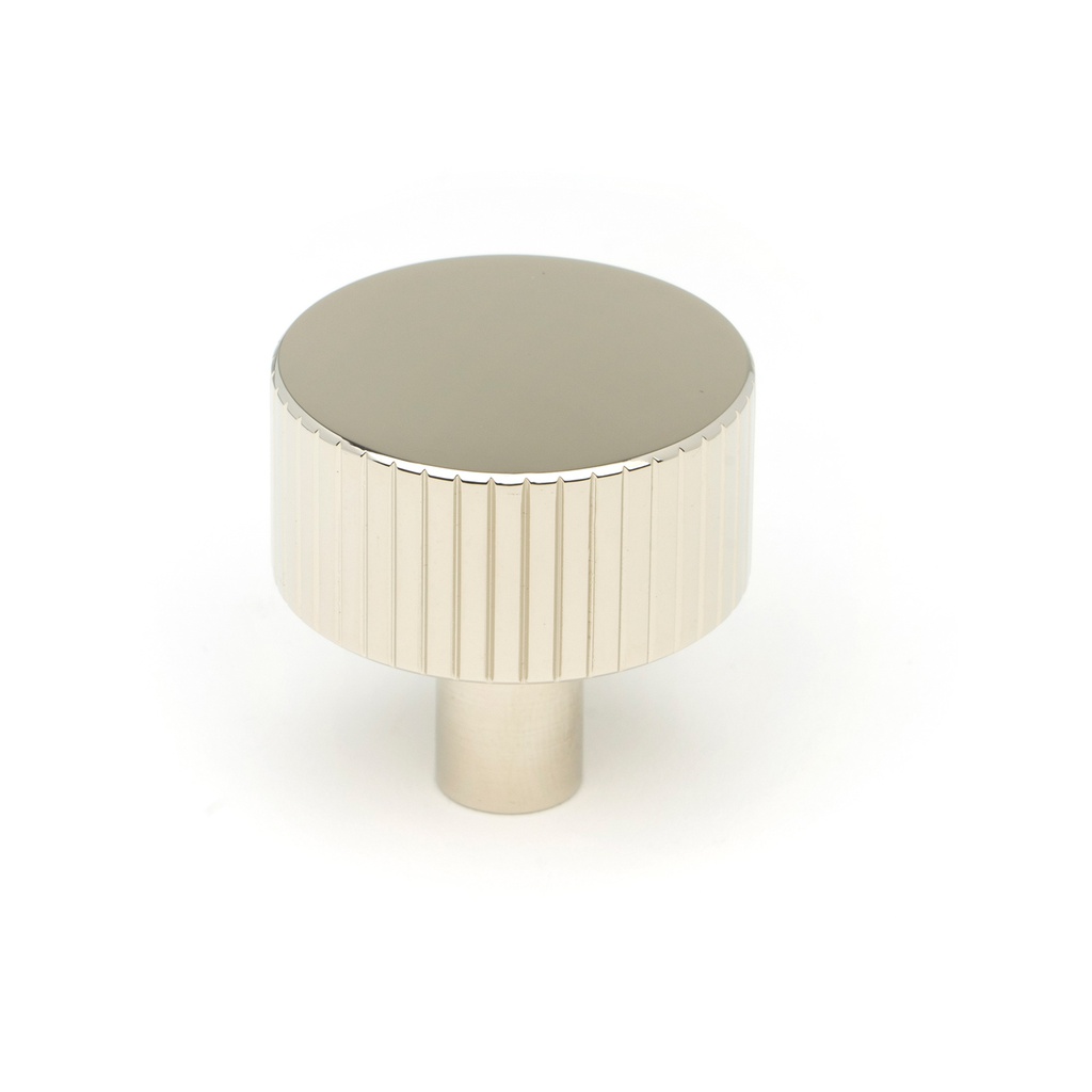 Polished Nickel Judd Cabinet Knob - 32mm (No rose) - 50393