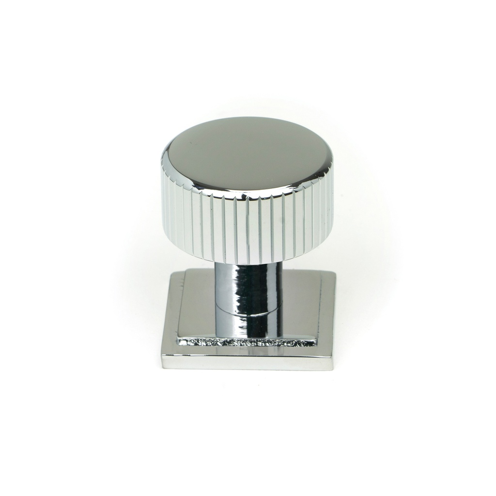 Polished Chrome Judd Cabinet Knob - 25mm (Square) - 50402